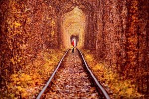 Tunnel of Love west Ukraine 