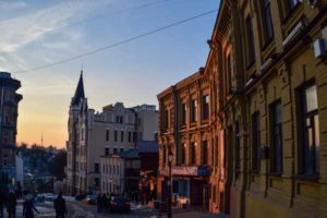 Walking tour in kiev